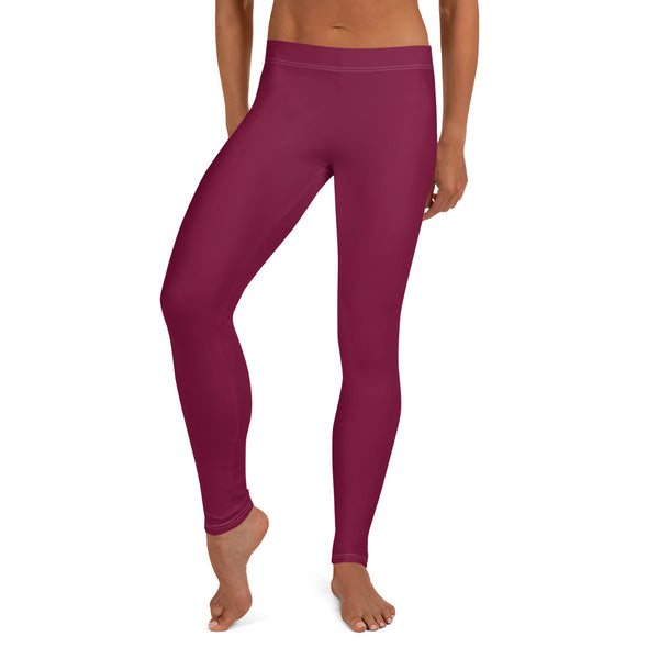 Boyle Heights - Leggings, Burgundy