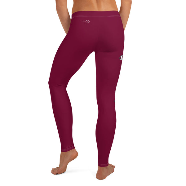City Terrace - Leggings, Burgundy