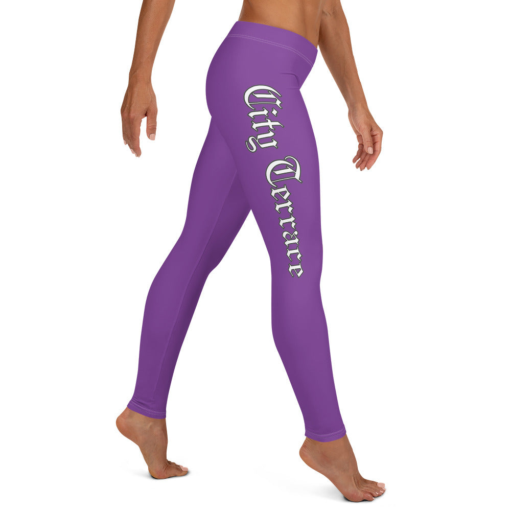 City Terrace - Leggings, Purple