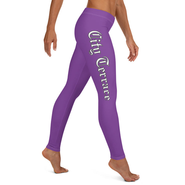 City Terrace - Leggings, Purple
