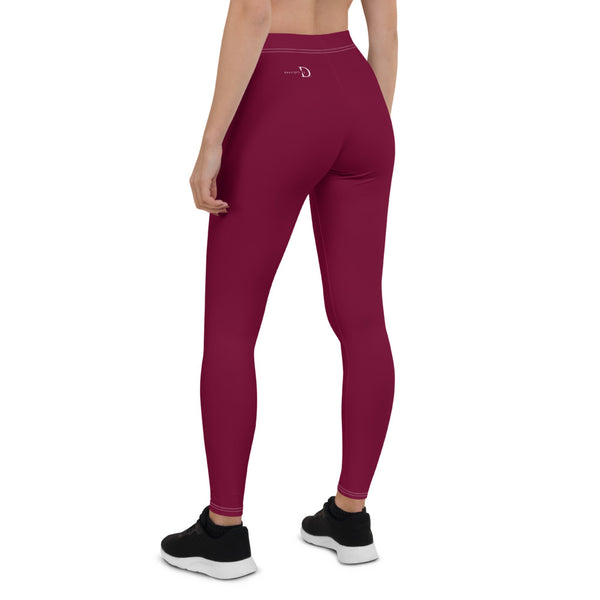 Lincoln Heights - Burgundy - Leggings