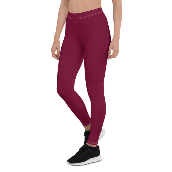 Lincoln Heights - Burgundy - Leggings