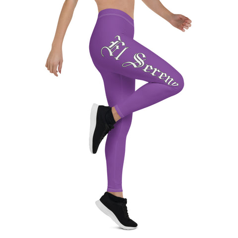 El Sereno - Purple -Leggings