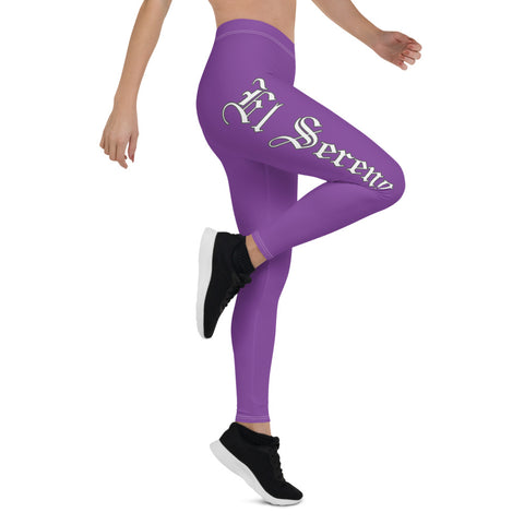 El Sereno - Purple -Leggings