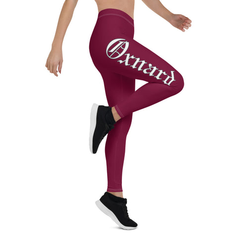 Oxnard - Burgundy - Leggings