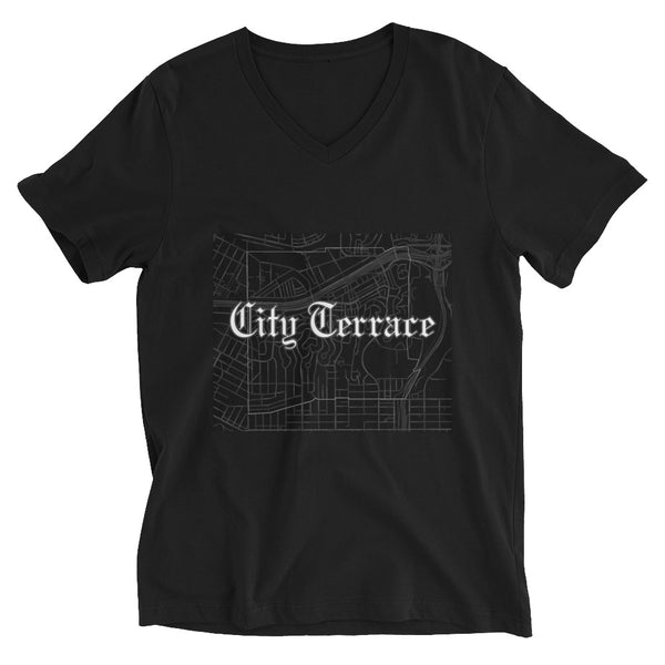 City Terrace - Unisex Short Sleeve V-Neck T-Shirt