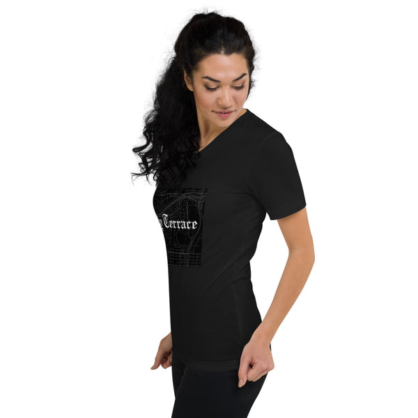 City Terrace - Unisex Short Sleeve V-Neck T-Shirt