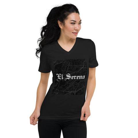 El Sereno - Unisex Short Sleeve V-Neck T-Shirt